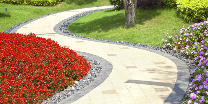 Walkways in Winter Haven, Florida